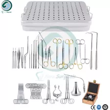 New Basic Ear Surgery Set Best for Basic Ear Surgery Procedure with Box