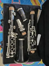 Normandy LeBlanc France Wood Bb Clarinet Just Serviced And Band Ready