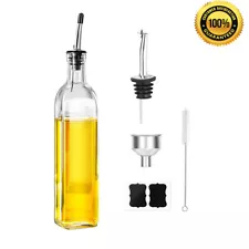 Olive Oil Bottle Container Dispenser Holder Decanter for Kitchen Cooking Premium