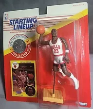 Kenner Starting Lineup MIchael Jordan Action Figure Including Coin and Card MOC