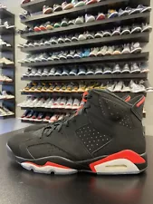 Size 14 - Nike Air Jordan 6 Retro Black Infrared 2019 OG Bred 384664-060 New