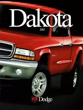 2002 Dodge Dakota Pickup Truck Base Sport SLT 24-Page Dealer Sales Brochure