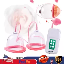 Electric Vacuum Breast Enlargement Pump Enhancer Suction Sucker Female Safety