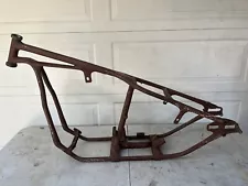 Harley Panhead Wishbone Frame Rigid Chopper Bobber