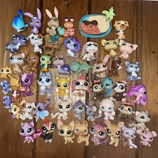 LPS Littlest Pet Shop LPS dogs cats monkeys racoon rabbits huskie LOT