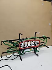 Bud Light Neon Sign - Alligator - BrOkEn - Needs Repair - Budweiser