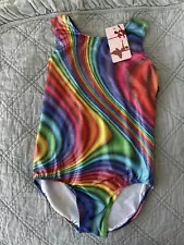 NEW Girl’s Bright Shiny Leotard -size CL (same as GK CL)