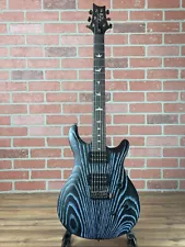 PRS SE Swamp Ash CE 24 Sandblasted Electric Guitar - Sandblasted Blue