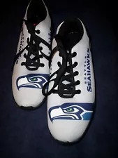 SEATTLE SEAHAWKS SHOES SIZE 9 MENS NEW UNKNOWN BRAND L@@K! AWESOME! UNIQUE! WOW!