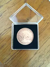 Unusual 80th Birthday Gift-1944 Australian Birth PENNY Coin- Present.