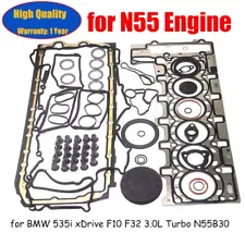 Engine Cylinder Head Gasket Set for BMW 535i xDrive F10 F32 3.0L Turbo N55B30