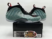 New Nike Air Foamposite One PRM Gone Fishing 2015 Size 10.5 Rare Authentic Green