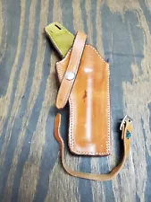 Safariland Brown Holster #43 for 22 Cal. Single Action Revolver 4 1/2" Barrel