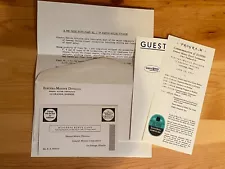 NOS 1951 EMD Electro Motive General Motors 10,000 Locomotives Plant Invitation