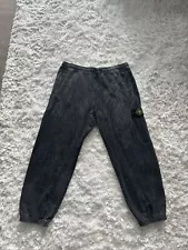 Supreme Stone Island Sweatpant Black FW23 Spider Web XL