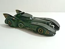 AWESOME MODEL BATMOBILE BLACK & GOLD -- 9.25 INCHES