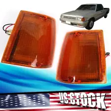 For 1985-1998 Mazda Magnum B2000 B2200 B2600 Front Corner Side Signal Lights LR (For: Mazda B2600)