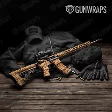 GunWraps Animal Print Cheetah Camo Premium AR Vinyl Gun Wrap Skin Matte USA