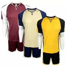 Soccer Uniforms For Kids And Adults (3 Pcs. Set) Jersey, Short and one pair of S