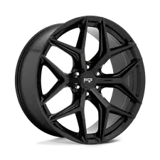 Niche Vice SUV M231 22 Inch Black Wheels Rims Ford F150 Expedition 6x135 Lug 1