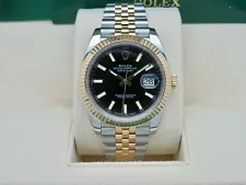 Rolex Datejust 41 MM - 126333 Mens Wristwatch 18K Gold & Steel - Fluted Bezel