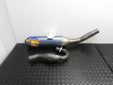 11 12 SUZUKI RMZ 450 RMZ450 AFTERMARKET FMF EXHAUST PIPE SILENCER MUFFLER FULL