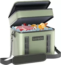 20/36 Can, Insulated Bag Portable Ice Chest Box for Lunch, Beach, Drink, Beverag