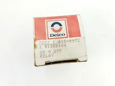 Delco 1365166 15-8172 Electrical Relay Skylark Camaro Impala Caprice Nova AC