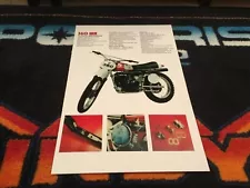 76 HUSQVARNA 360 WR Dirt Bike Poster vintage motorcycle bike wr360