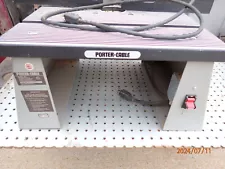 OLDER USA MADE PORTER CABLE 696 ROUTER TABLE WITH FENCE