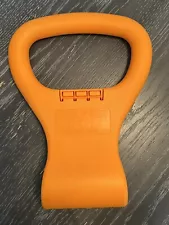 Kettle Gryp Kettlebell Adjustable Portable Weight Grip Travel Workout Orange