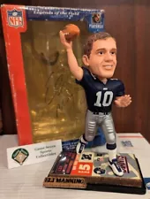 Eli Manning New York NY Giants NFL FoCo Ticket Base Bobblehead Signed Box