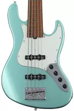 Sadowsky MetroExpress 21-fret Vintage JJ Bass, 5-string - Sage Green Metallic