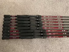 *HUGE* Lews KVD Baitcast Rod Lot - 8 Rods