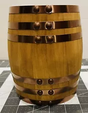 Heritage Collective Wooden Mini Whiskey Barrel