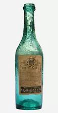 ANTIQUE OPEN PONTIL R. E. SELLERS & CO. (LINDSEY’S SEARCHER) BOTTLE