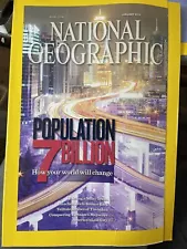 National Geographic Magazine January 2011 - Population 7 Billion