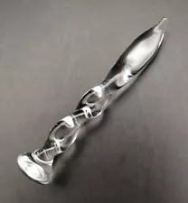 Ornate Glass Pipe Tamper Tool (Handblown)