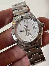 Orient Mako 40 White/Silver Dial Automatic Dive Watch