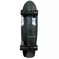 Landyachtz Butter Black Lines Complete Surf Style Longboard 31.2"x9"