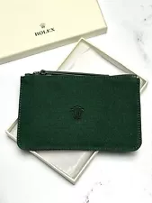 Rolex Viridian Green Zip Watch Pouch AD VIP Gift