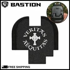 SPRINGFIELD REAR SLIDE BACK PLATE BUTT COVER XD-S Mod.2 9mm/40Cal Logo Aequitas