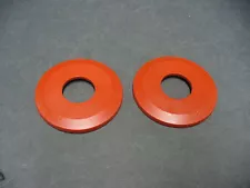 Ford Falcon Fairlane Comet door handle escutcheons 60 61 62 63 64 65 red