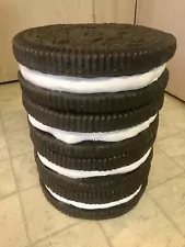 BRAND NEW “OREO” COOKIE SANDWICH STOOL