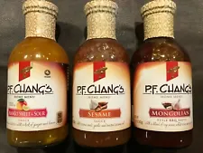 PF Chang's Home Menu Variety Sauce Pack Lot of 3 - 14 oz New Old Stock