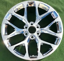 Escalade Wheel Chrome OEM Factory Style GM GMC Denali Yukon New 22 84346103 5668