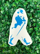 Johnnie Walker Stickers relieve, Vinyl Decals, gel Relieve, stiker 3D Azul