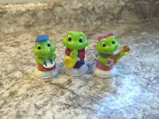 Leap Lily Tad Leap Frog ABC School Bus Replacement Set Lot of 3 Figures