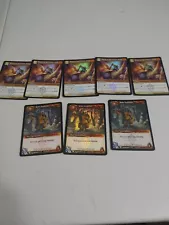 World of Warcraft WoW TCG x 8 Promo Foil Cards New