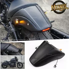 REAR FENDER FAIRING MUD GUARD LED BLACK FOR HONDA REBEL CMX 1100 2021-2024